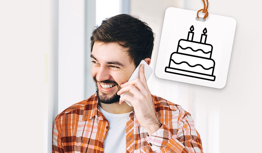 بسته مکالمه هدیه تولد همراه اول